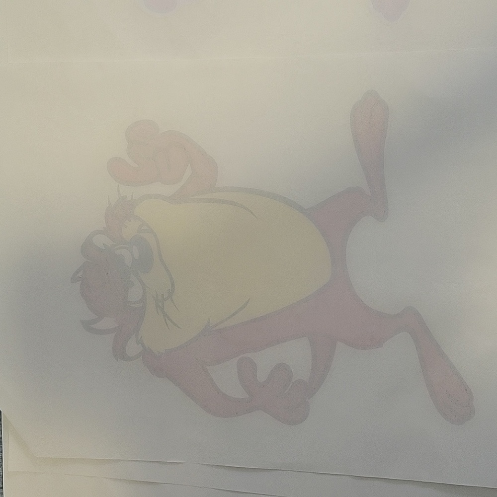 Original 17 Vintage Tasmanian Devil Transfers. Great Condition